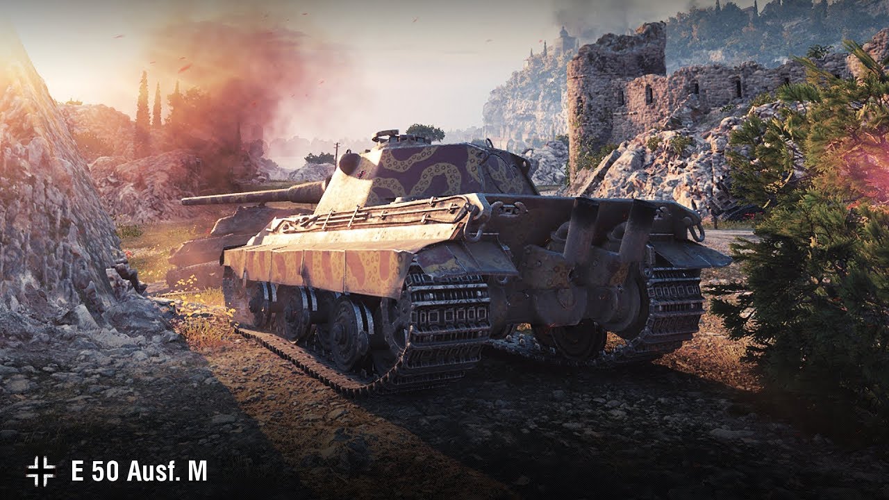 как играть в 21 E 50 Ausf. M | 13 фрагов на Рудниках