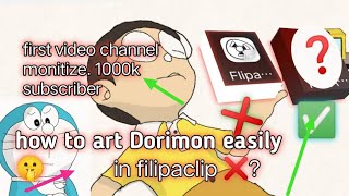How to draw Dorimon in filipaclip easyle/ in Hindi tutorial/#filipacliphinditutorial/ screenshot 4