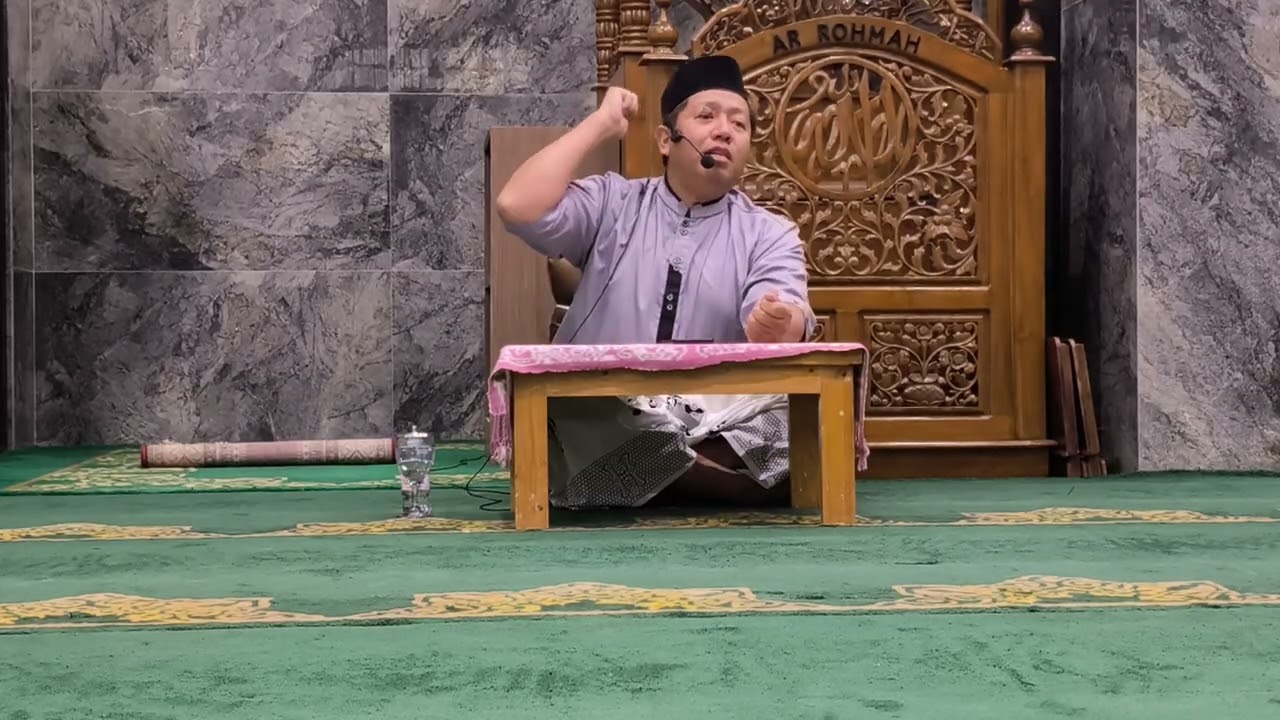 Kajian ilmiah: Ilmu Seorang Hamba adalah Adab oleh Ust. Gebry Juna Kp. SE., S.Pd. I., M.Pd...100126