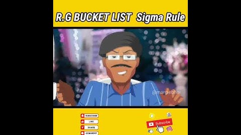 Sigma Rule: Rg Bucket List || Say Your YouTube Income 🔥 ||#shorts #sigmarule #rgbucketlist