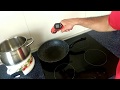 Проверка посуды для индукционной плиты