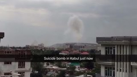 Raw video: Kabul suicide bombing attacks NATO convoy