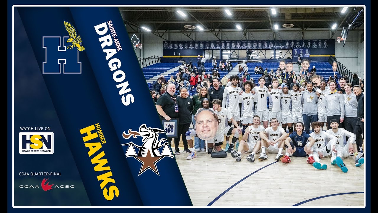 CCAA Quarter-Final | Men's Volleyball vs. Sainte-Anne