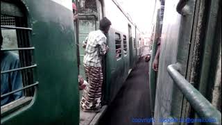 Unbelievable !!! Man Jumped Between Running Trains at 70 Km\/H
