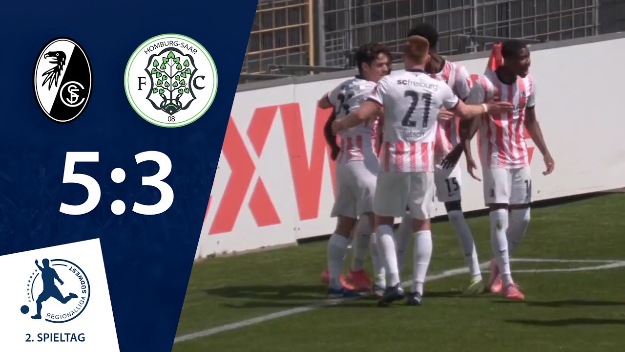 Hin und Her | SC Freiburg II - FC 08 Homburg | 2. Spieltag RLSW