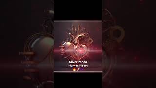 Silver Panda Human Heart  Amazing Track😜🤩🔥🚀🎶 #Melodictechno #Silverpanda
