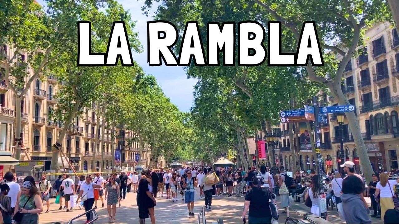 ✅ Qué ver en LA RAMBLA de Barcelona 🎧 La Mejor Guía