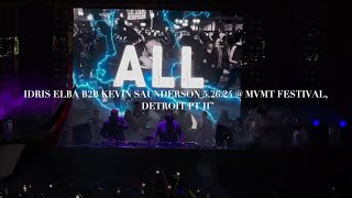 IDRIS ELBA B2B KEVIN SAUNDERSON @ MOVEMENT DETROIT PT II