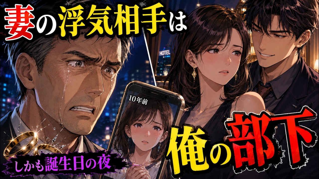 妻の浮気相手が俺の部下だったその夜、思いがけずスマホが十年前の妻に繋がった。