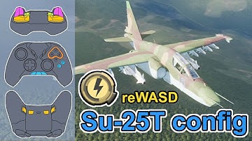 Flight Sim made accessible: DCS World Su-25T Frogfoot config for Flydigi Apex 2 gamepad | Basic Tut