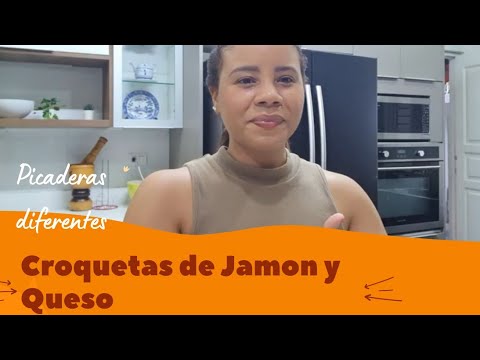 Receta Facil Croquetas de Jamon y queso🍖🧀