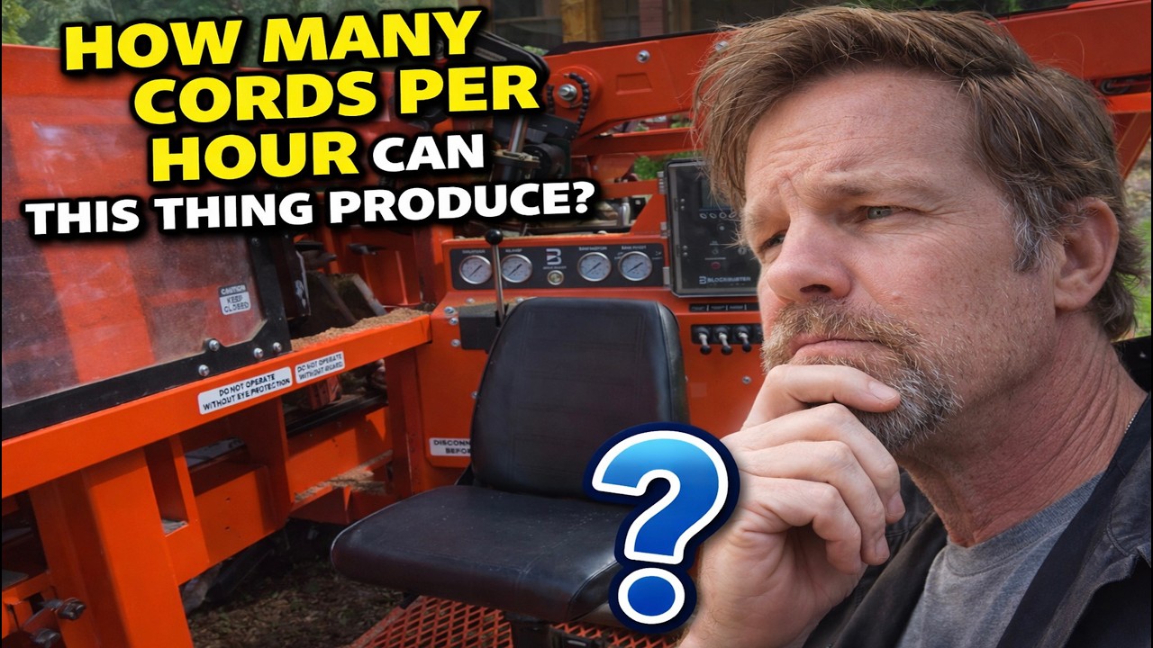 Can I Split 4 Cord Per Hour? Watch and see.