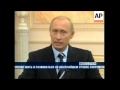 Putin comments on Russia's Olympic bid
