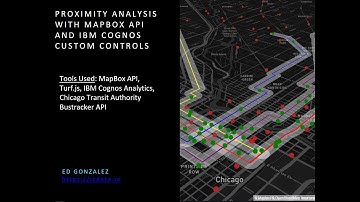 IBM Cognos Analytics Custom Controls and Advanced  Mapbox API features with JavaScript