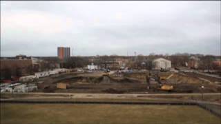 New ECE Building Construction - View from East
