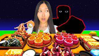 This ROBLOX MUKBANG GAME is HAUNTED...
