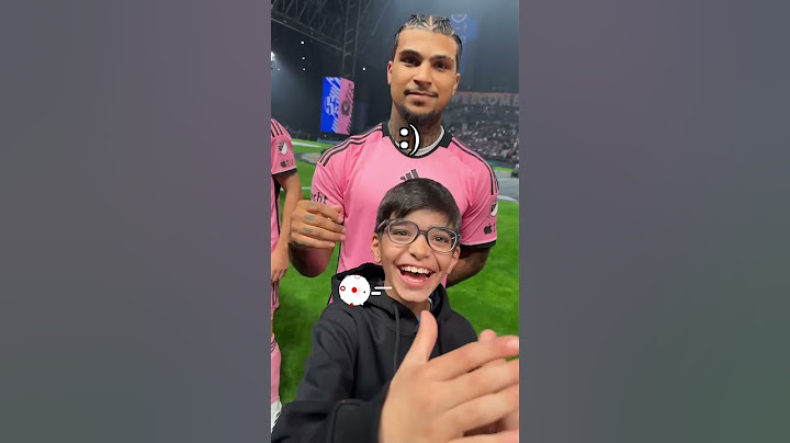 قابلت ميسي ! 🤩