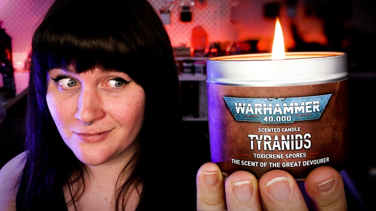 Warhammer 40k CANDLES??? A Detailed Scent Review & LORE ANALYSIS