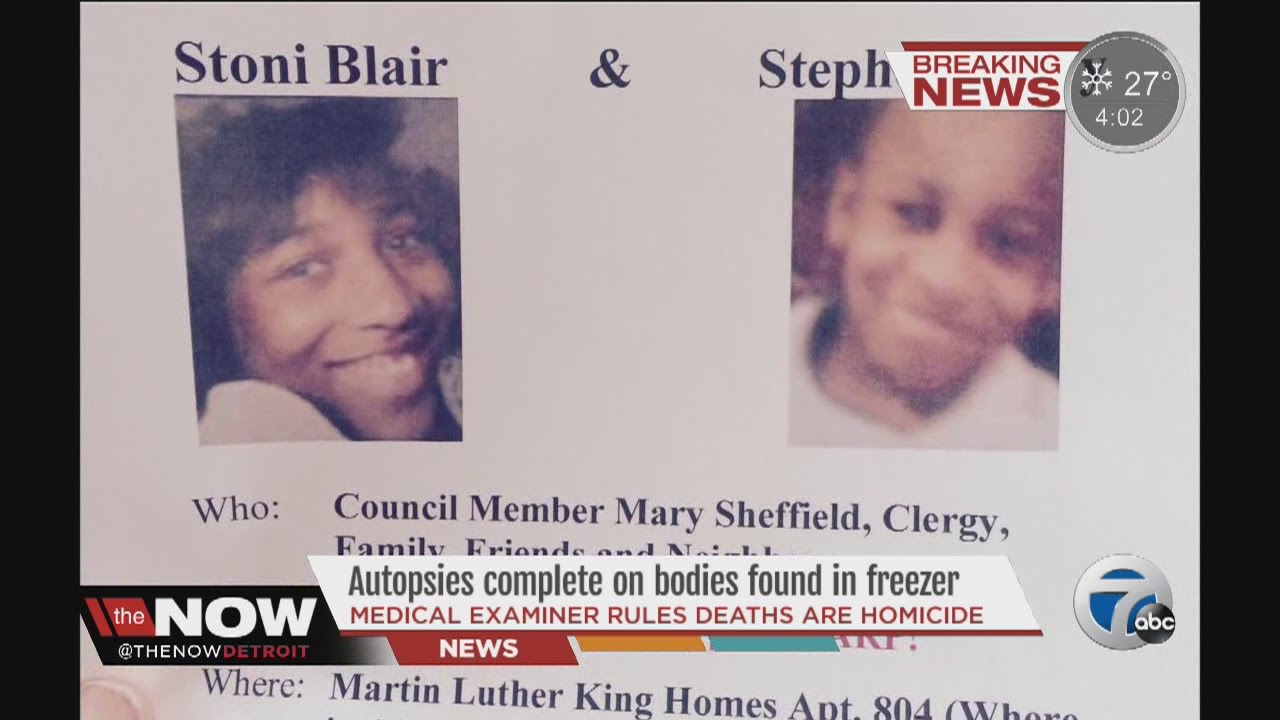 Autopsies performed on kids found in Detroit freezer - YouTube
