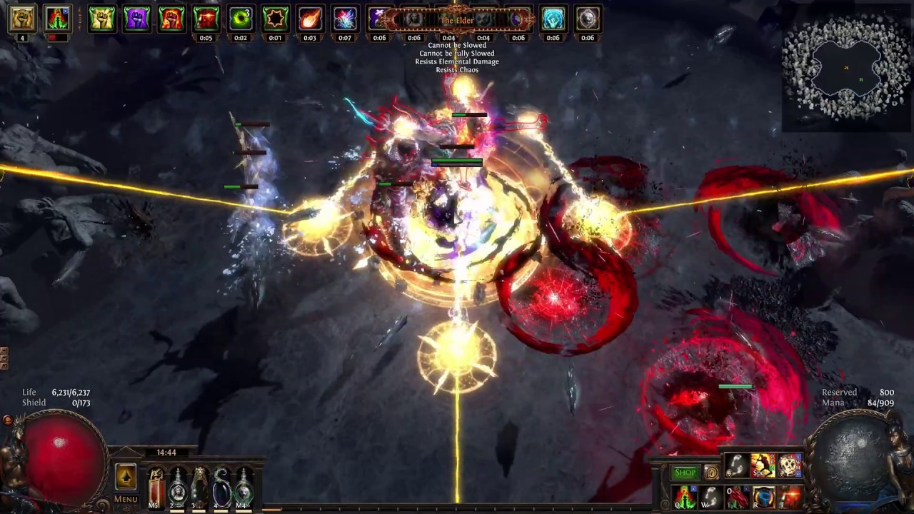 Red Elder - Brain Rattler Elementalist [3.4] - YouTube