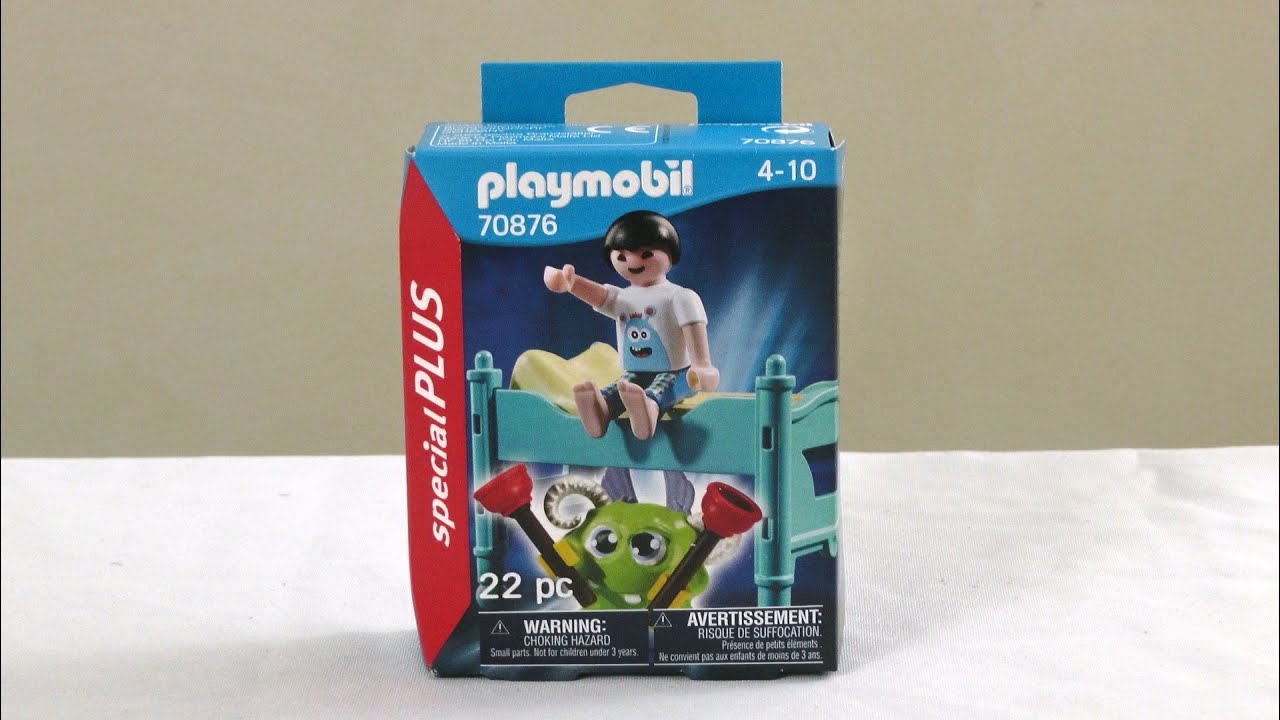 Personnage articulé Playmobil 70876 Enfant Monstre 70876 (22 pcs)