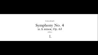 Jean Sibelius - Symphony No. 4  (1911)  w/score