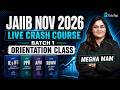 JAIIB Nov 2026 Live Crash Course Orientation Session | EduTap JAIIB Nov Batch 2026