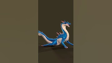 Lagiacrus Turntable | 3D Model #digitalart #art #zbrushsculpting