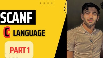 scanf function in C p.1 || lect 5 || scanf function in C (hindi/urdu) | 2nd year computer chapter 10