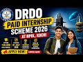 DRDO Paid Internship 2026 🔥 ₹30,000 Stipend | Apply Now | NPOL Kochi | Final Year Students