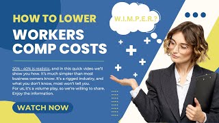 How To Lower Workers Comp Costs Through A WIMPER Wellness Plan
