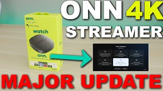 Onn 4K Streaming Device With Google TV Push Major Update  Did you receive it? Key Changes To The UI