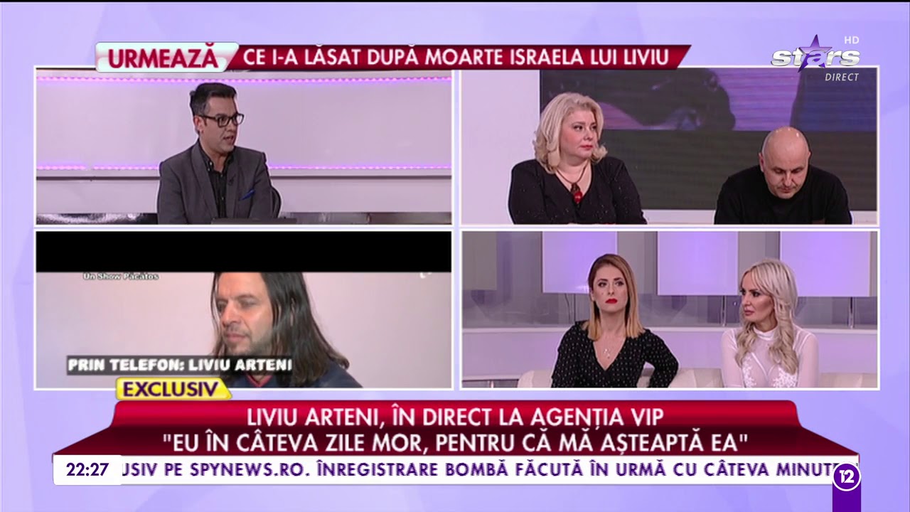 Liviu Arteni, lacrimi amare pentru femeia care l-a susținut o viață: „Eu în câteva zile mor”