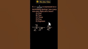 GMAT & GRE Quant | Non Zero Digits