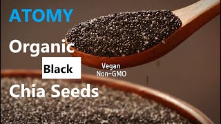 ATOMY Organic Black Chia Seeds
