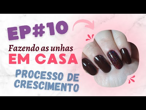 Ep.10 Um Brinde com Licor, Saúde!! - UNHAS NATURAIS GRANDES FEITAS EM CASA 