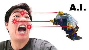 How I Made a Facetracking Laser Robot with Python & Arduino (Code in Description)