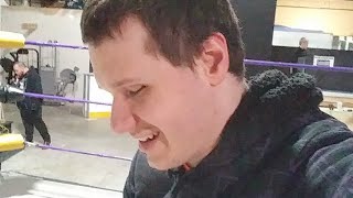Coach Xavier Justice Teaching Blind Student