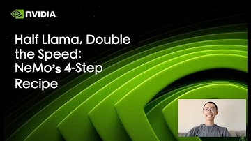 LLM Model Pruning and Knowledge Distillation with NVIDIA NeMo Framework