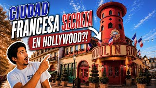 Encontré una Ciudad Francesa SECRETA en Hollywood, CA