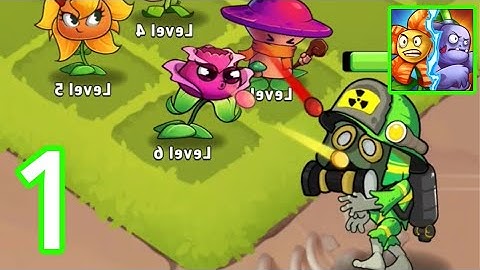 Zombie Defense Plants War Gameplay Walkthrough Part 1 - Android