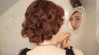 Simple Early 1920's Updo