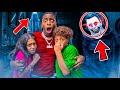 FunnyMike &amp; Crew Take On the SCARIEST Haunted House Ever! 😱