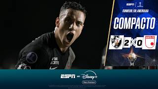 BRUNO DUARTE E DAVID MARCAM, VASCO BATE O SANTA FE E VAI À SEMIFINAL DA SUL-AMERICANA | COMPACTO