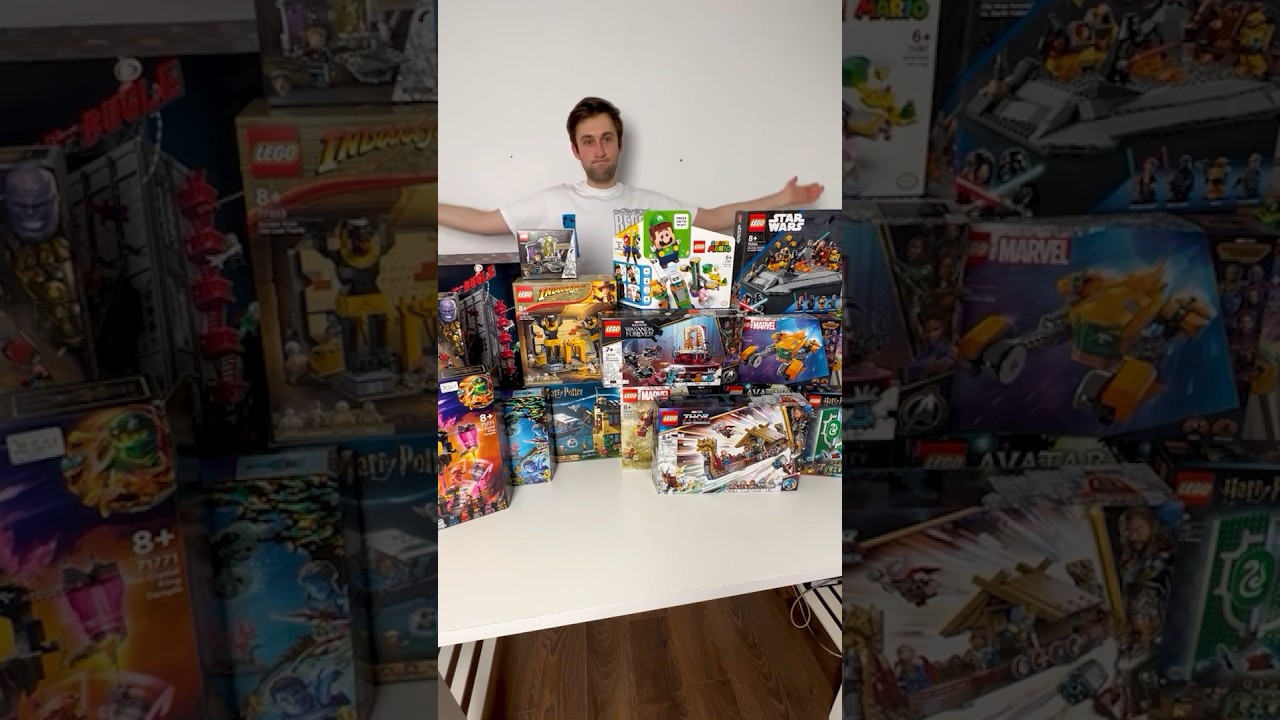 Сколько ЛЕГО наборов я собрал за ГОД коллекционирования? 