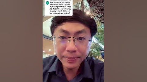 Cao huyết áp chạy bộ được không?