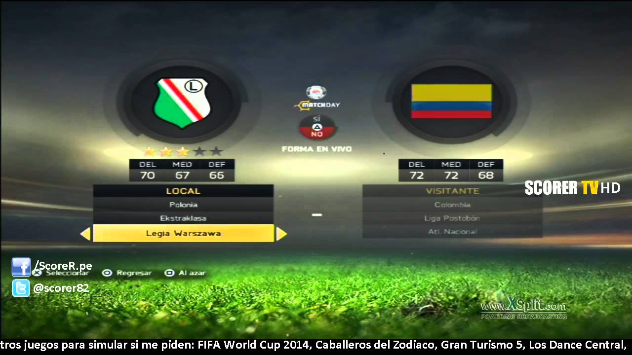 FIFA 15 FULL GAME PS3 Polish Poland League Overall YouTube