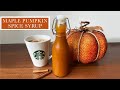 Vegan Pumpkin Spice Latte