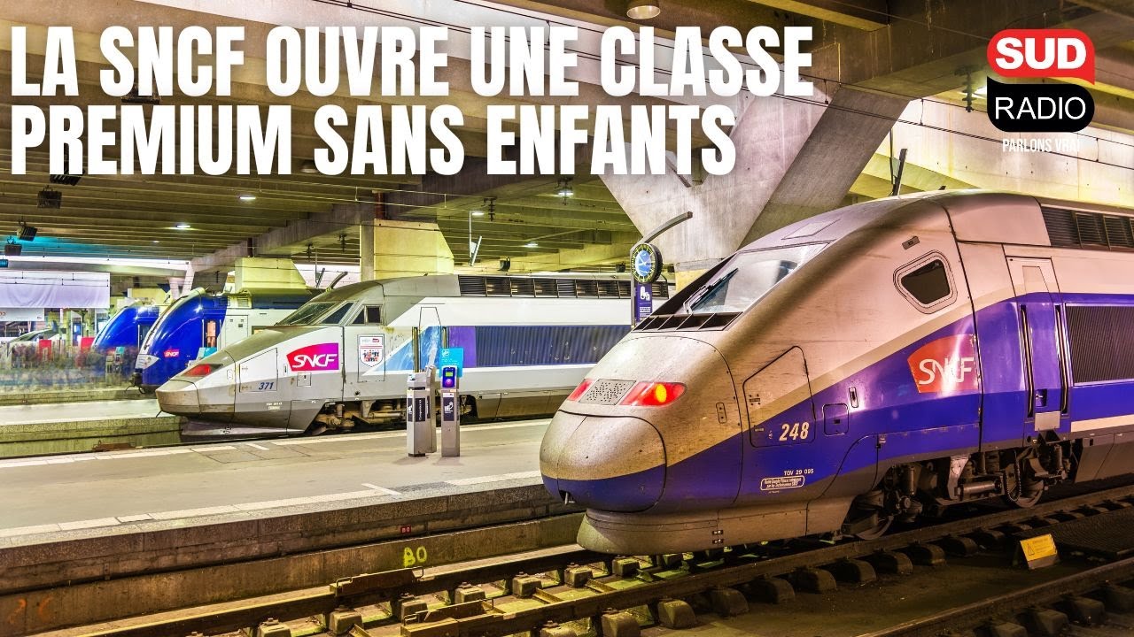 La SNCF ouvre une classe premium sans enfants