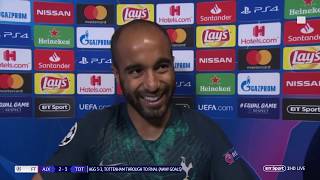 “The best moment of my life!” Lucas Moura hat-trick sends Spurs to Champions League final